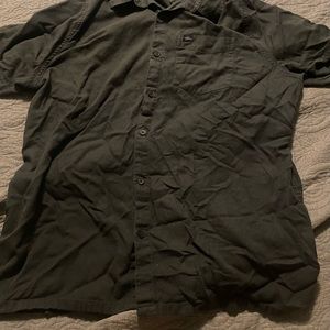 Hollister mens button up black